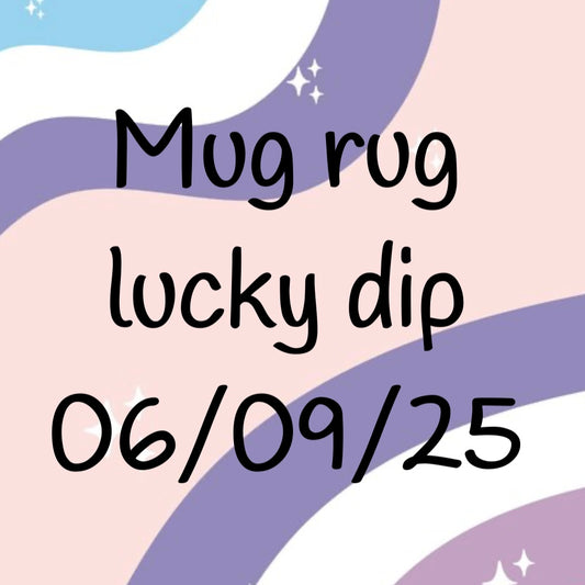 Mug rug lucky dip