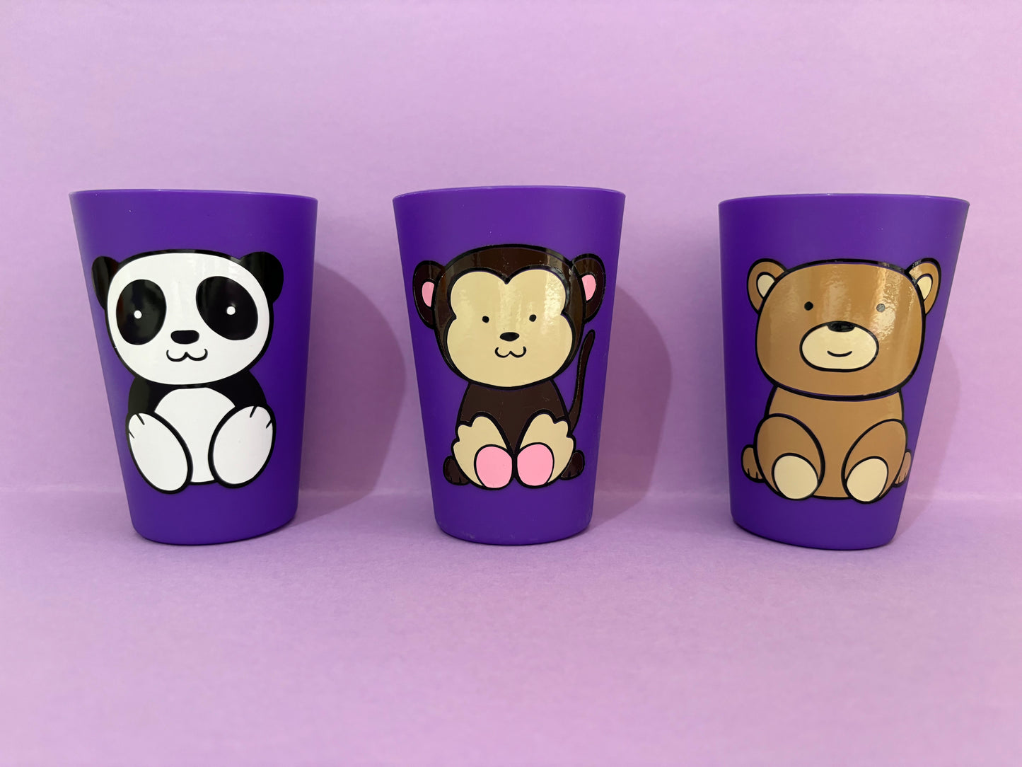 Animal children’s 250ml plastic cup