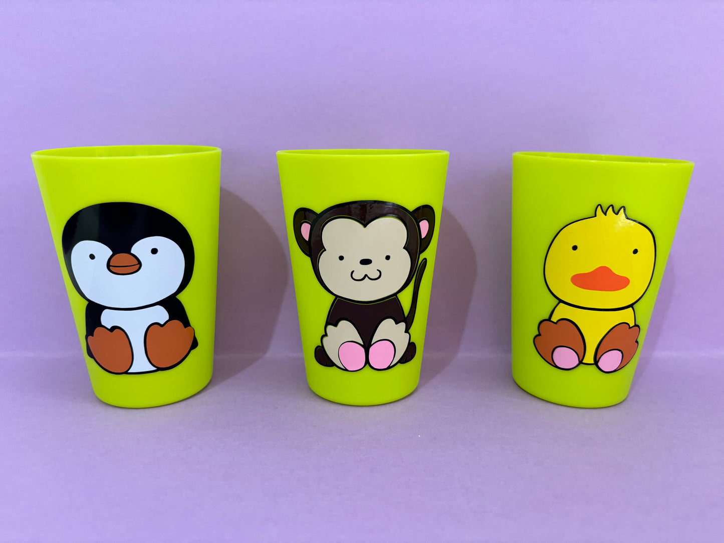 Animal children’s 250ml plastic cup