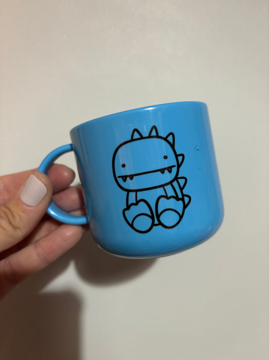 CLEARANCE dinosaur children’s sublimated design mug - Polymer mug