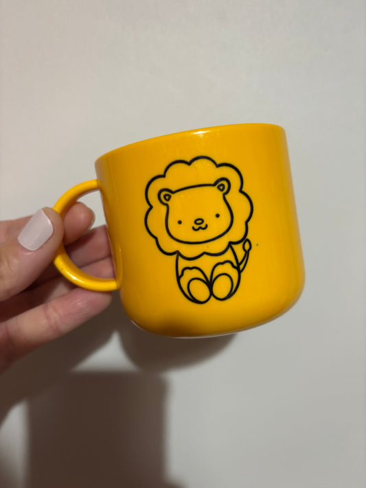 CLEARANCE lion children’s sublimated design mug - Polymer mug