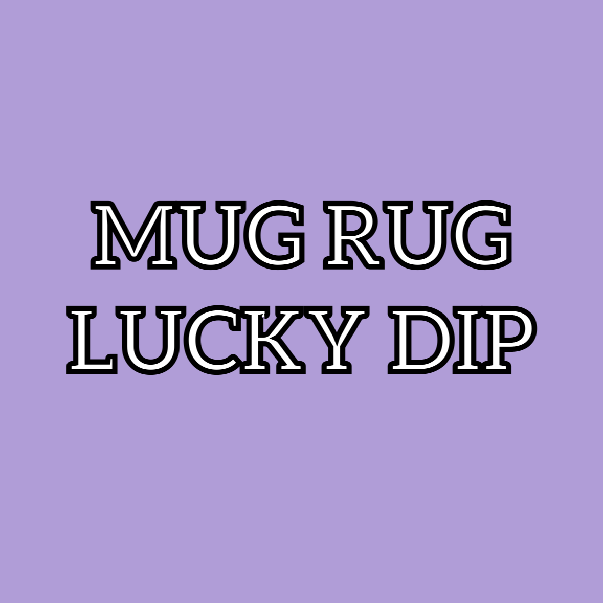 Mug rug lucky dip - Punch needle drinks coaster, mug rug, cute decor, home decor, office decor