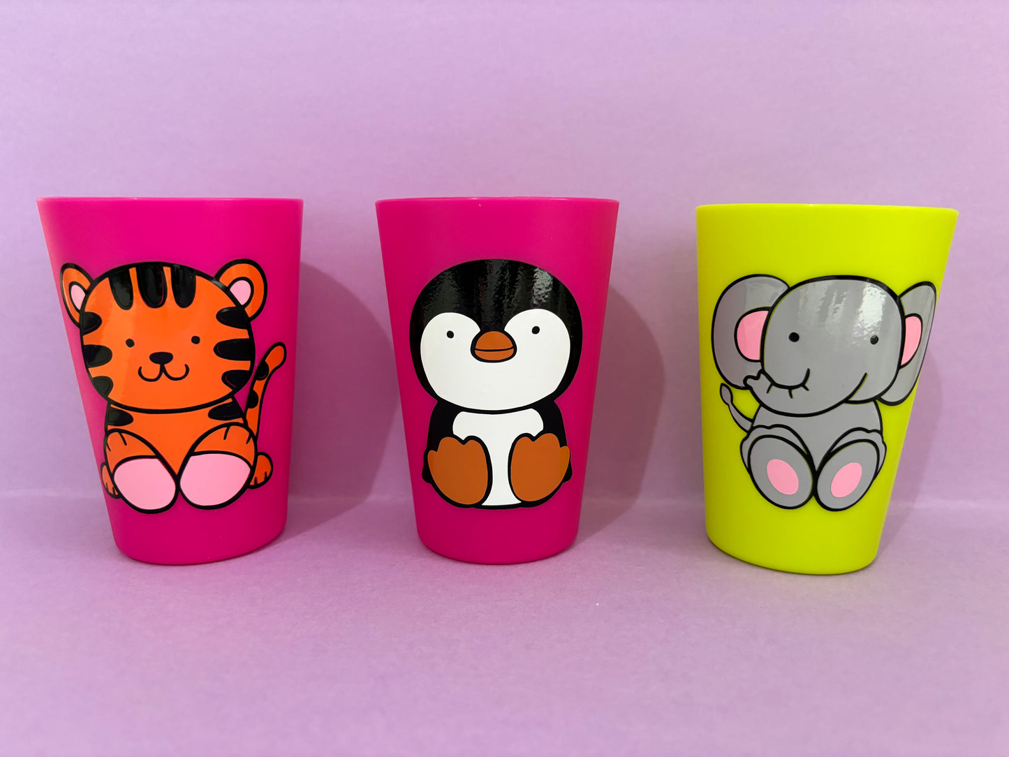 Animal children’s 250ml plastic cup