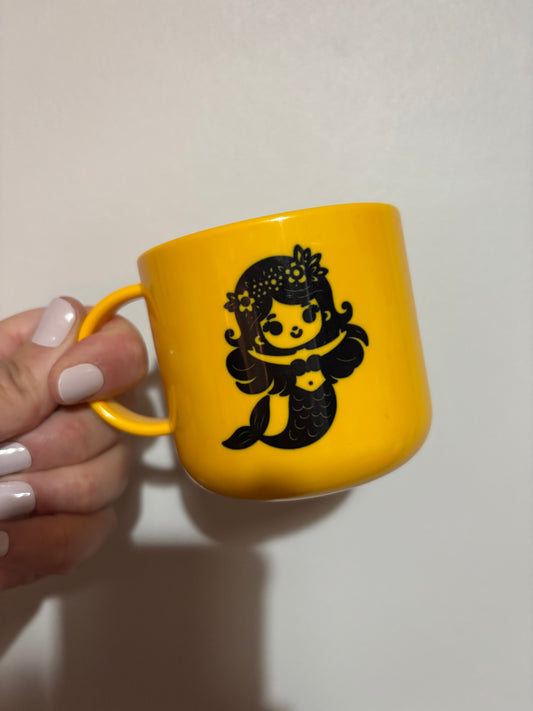 CLEARANCE mermaid children’s sublimated design mug - Polymer mug