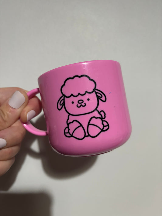 CLEARANCE sheep children’s sublimated design mug - Polymer mug